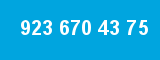 923 670 43 75